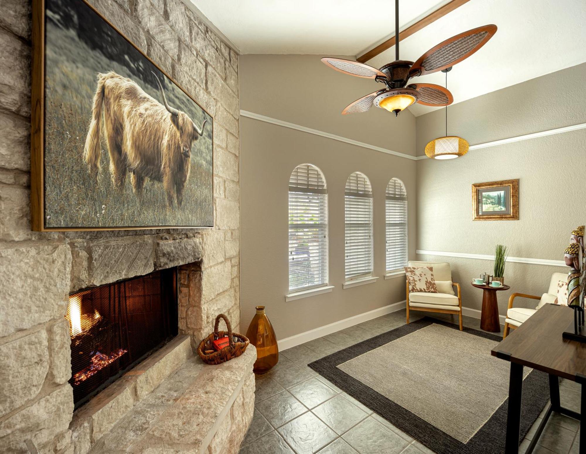 Blair House Inn And Spa Wimberley Oda fotoğraf